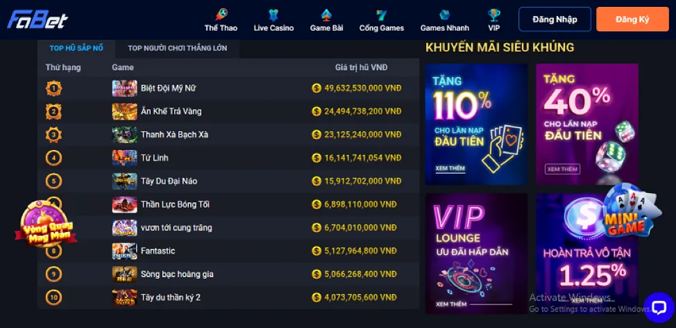 Chương trình VIP độc quyền của Sin88 Chính Thức